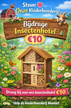 🐝 Bijdrage Insectenhotel €10