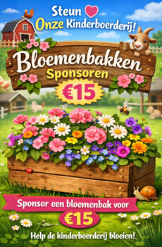 🌸 Bloemenbakken Sponsoren €15