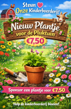 🪴 Nieuw Plantje voor de Pluktuin €7,50