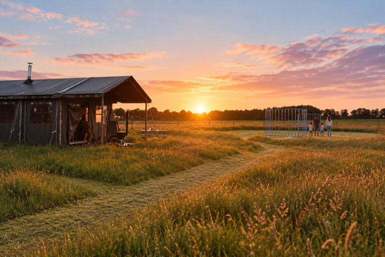 Lodgetent bij De Appelsche